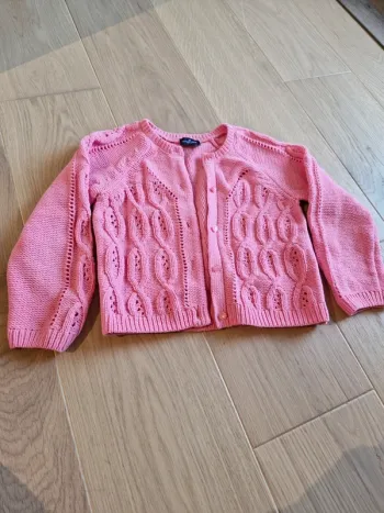 Gilet fille Sergent Major taille 6 ans rose