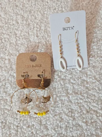 Boucles d’oreilles 🌼