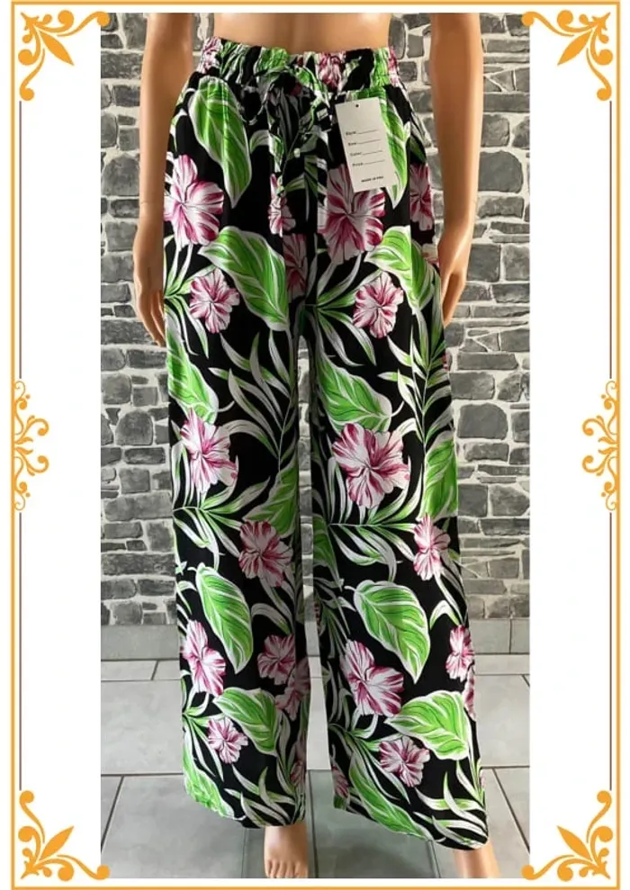 Pantalon Palazzo " Cotton bio "