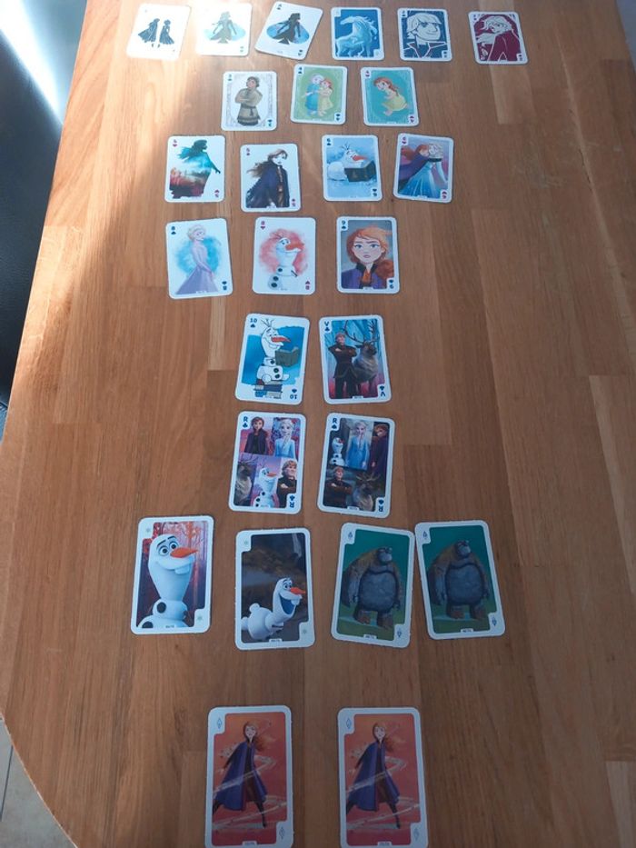 Cartes Disney La Reine des Neiges 2 Carrefour