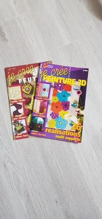 Lot de 2 magazines scrapbooking