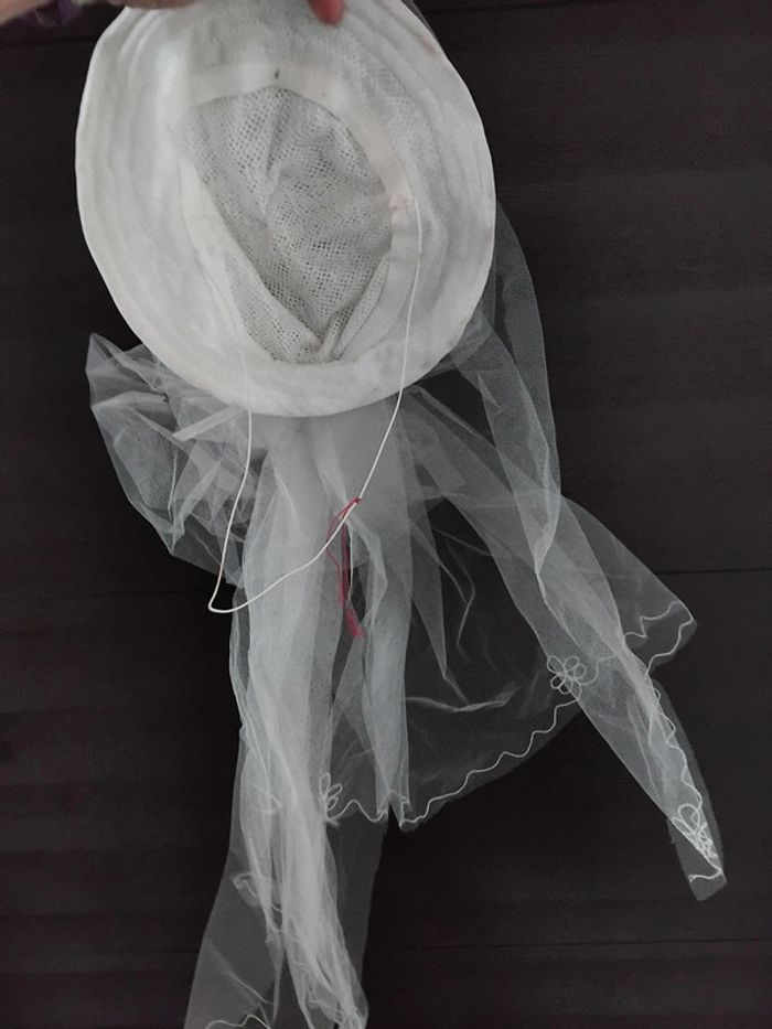 Chapeau de mariée vintage