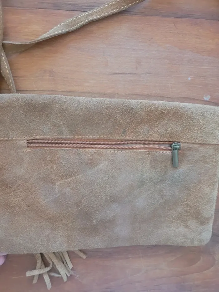 Sac à main bandoulière en daim Y2K - photo numéro 4