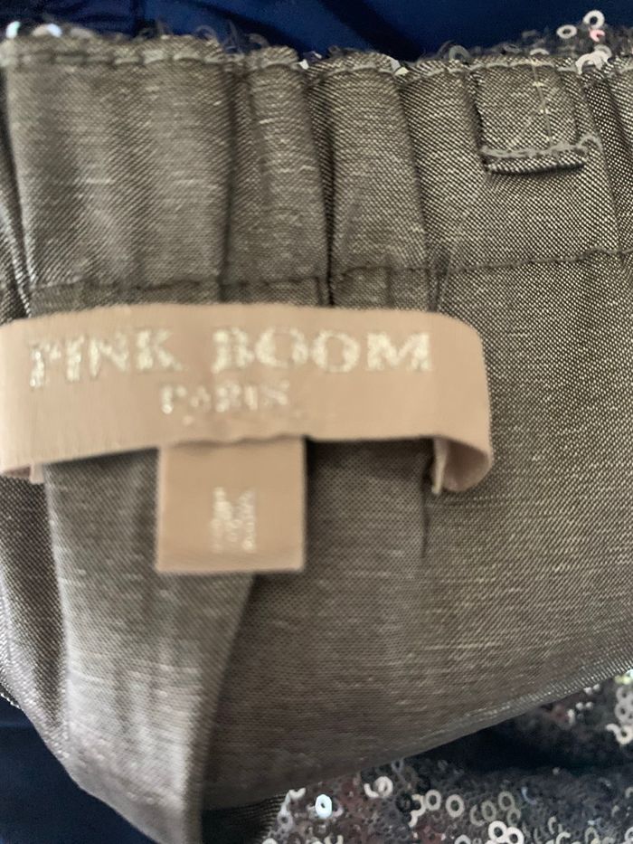 Robe Pink boom taille M grise à sequin tres bon état - photo numéro 9