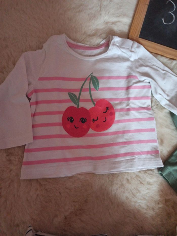 Lot t shirt fille - photo numéro 2