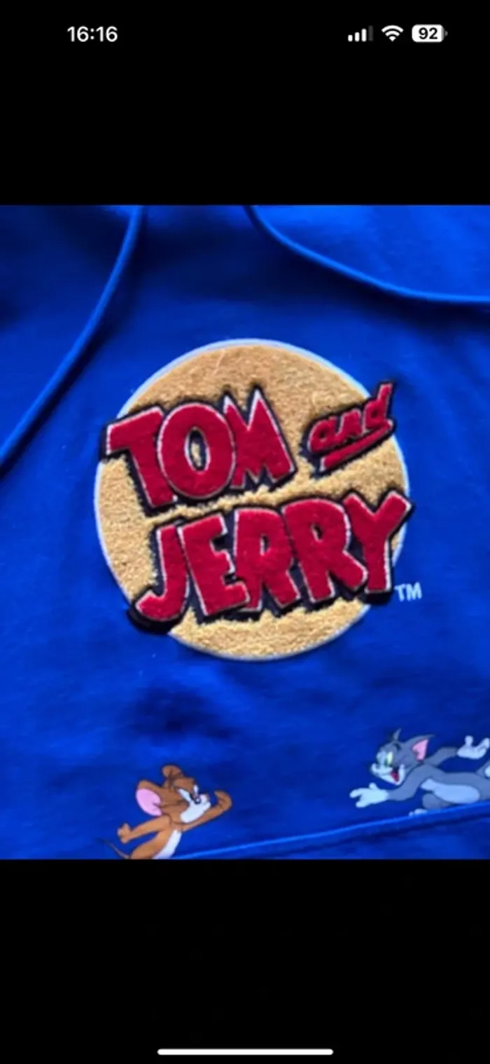 Magnifique sweet capuche #tom et Jerry XL - photo numéro 8