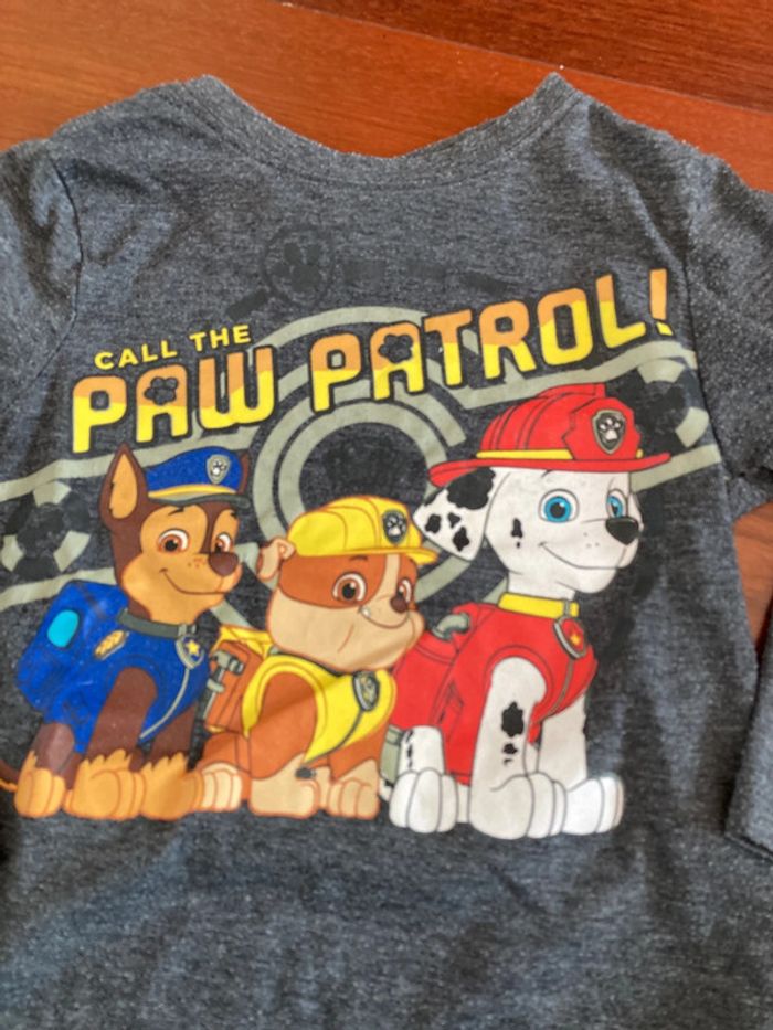 T-shirt pat patrouille 2 ans - photo numéro 3