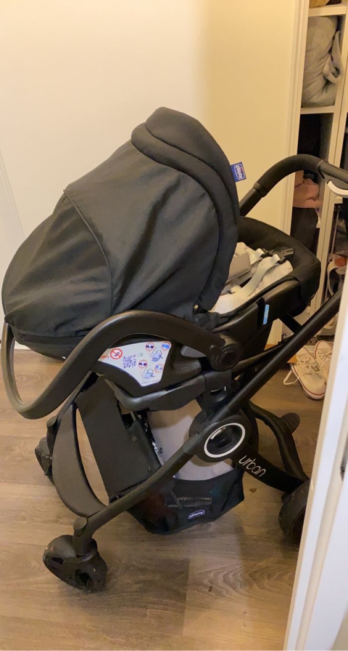 Pousette urban chicco trio - photo numéro 2