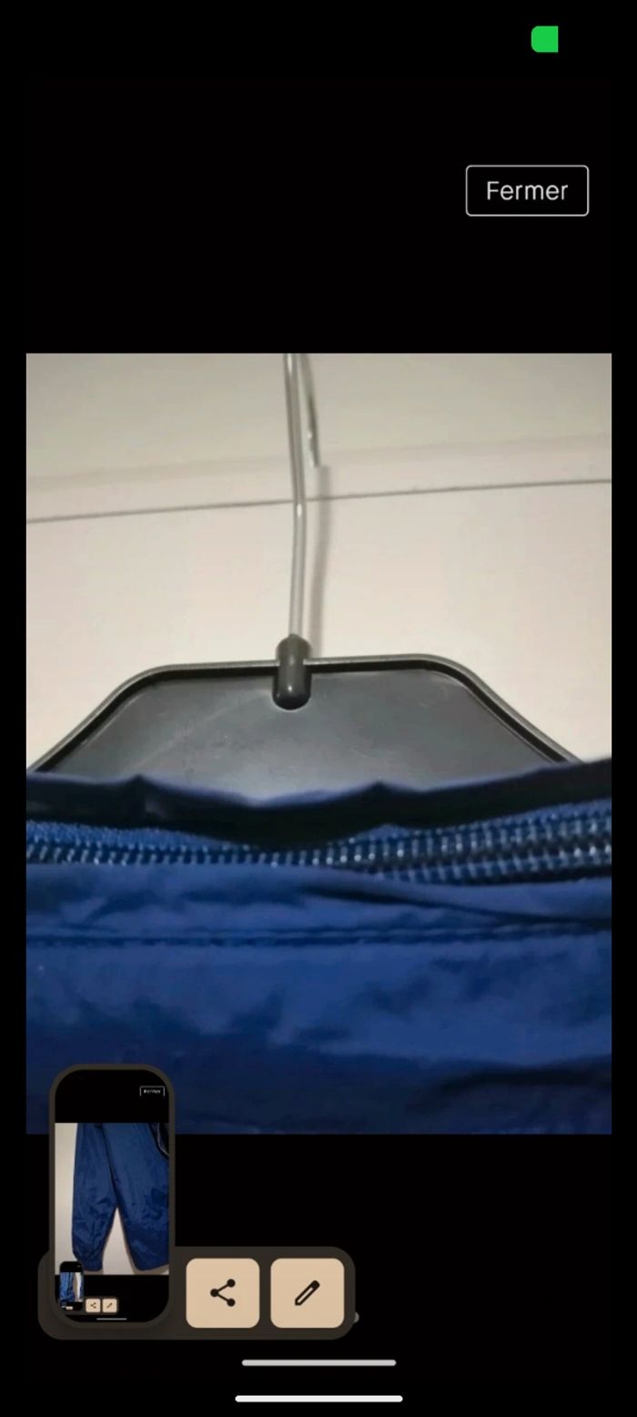 Beau coupe vent CFK bleu. Taille 14 ans. - photo numéro 7