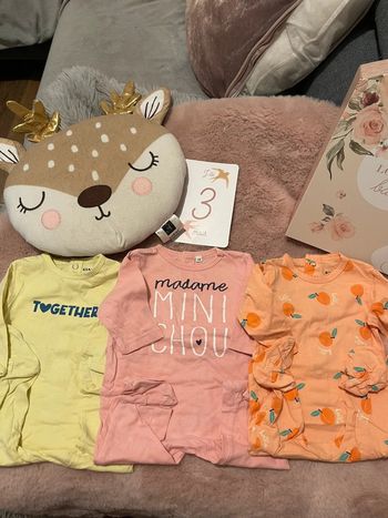 Lot de 3 pyjama léger 3 mois