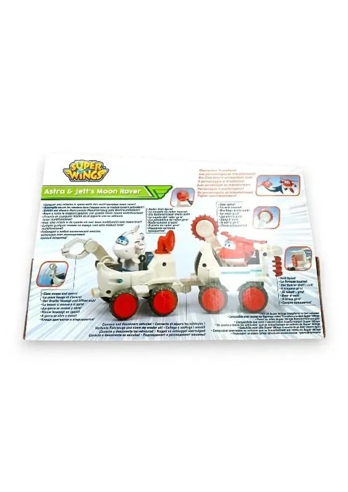 Figurines Super Wings Astra & Jett's Moon Rover 21x30,5cm - photo numéro 2