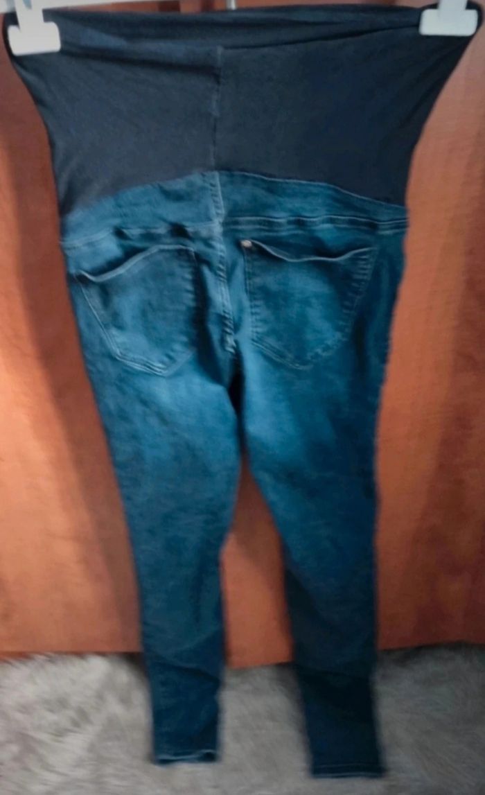 Jeans de grossesse marine Super Skinny taille 38 - photo numéro 4