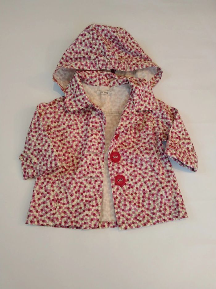 manteau trench été fille IKKS  3 mois