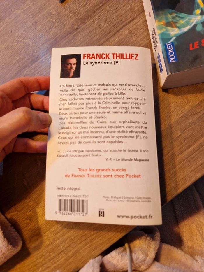 Franck thilliez le syndrome E - photo numéro 2