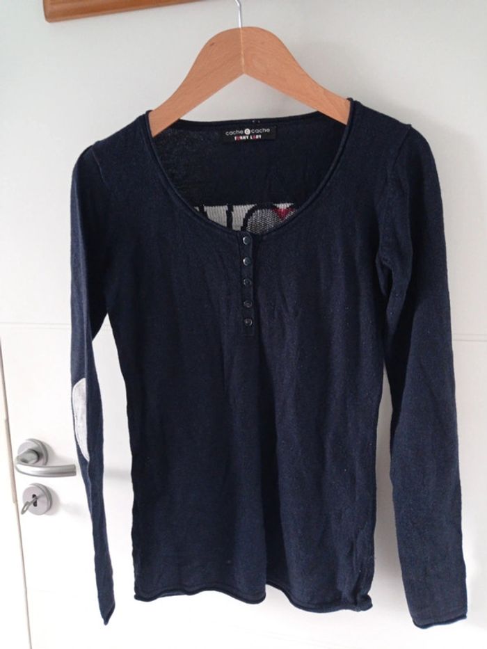 Pull fin col rond - photo numéro 2