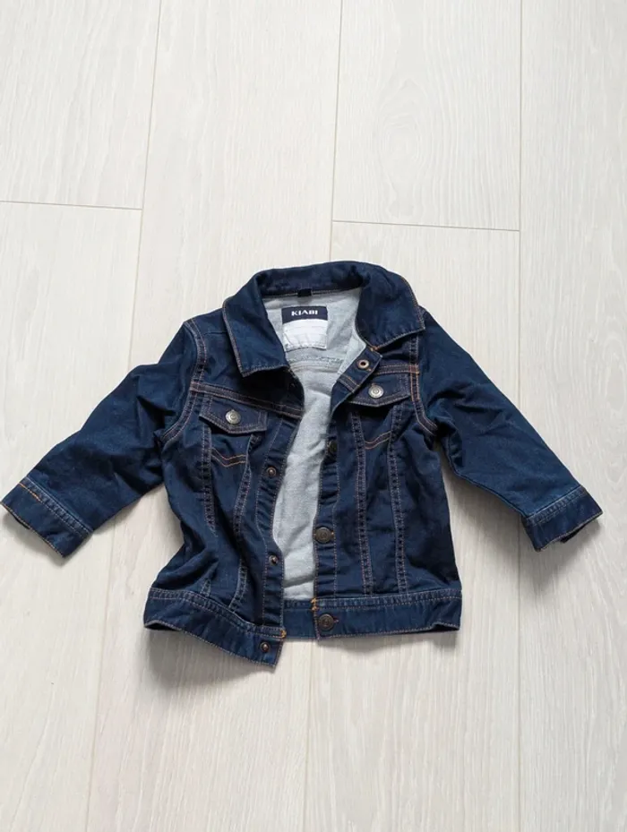 Veste en jean 18 mois - photo numéro 2