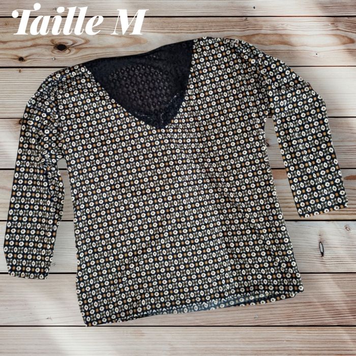 🌺💫 Blouse colorée fantaisie – Miss Glammy 🌸 - photo numéro 2