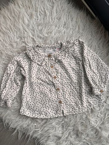 Blouse Zara petit cœur