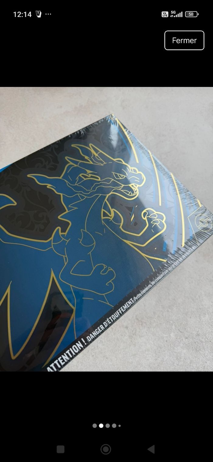 Upc méga Dracaufeu ex - photo numéro 2