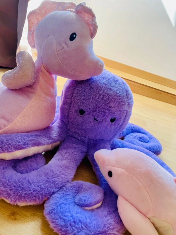 Lot peluches de la mer - photo numéro 2