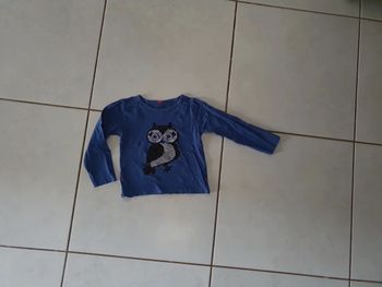 T-shirt ml fille 3 ans vet2