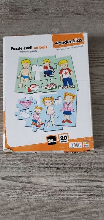 Puzzle en bois 20 pièces