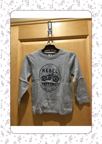 Pull gris Chiné orchestra