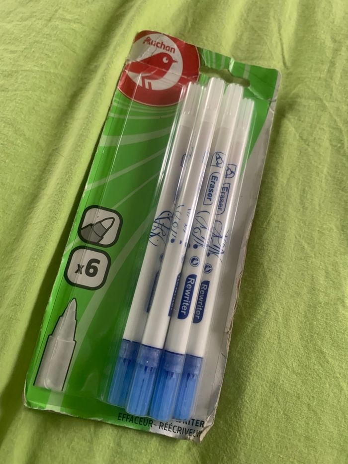 Crayon effaceur le lot de 6 - photo numéro 3