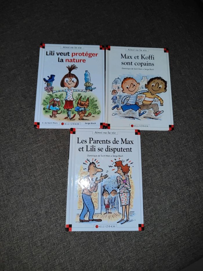 Lot 3 livres max et lili 23, 24 et 26 - photo numéro 1
