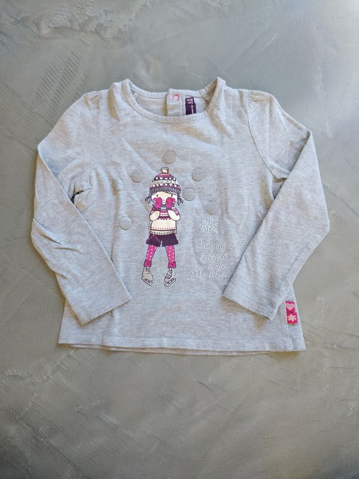 T-shirt manches longues sergent major 3 ans