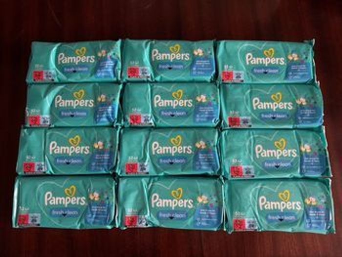 Lingettes Pampers Fresh Clean