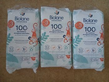 Lot de 156 couches taille 3