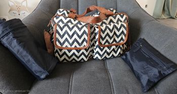Sac a langer avec accessoires