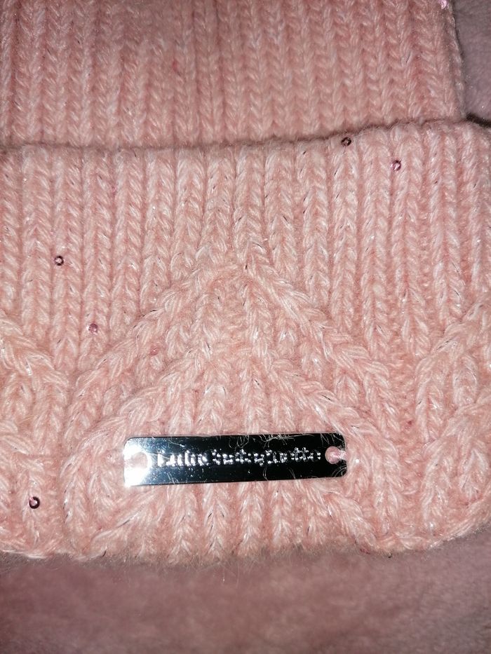 Bonnet rose pale - photo numéro 2