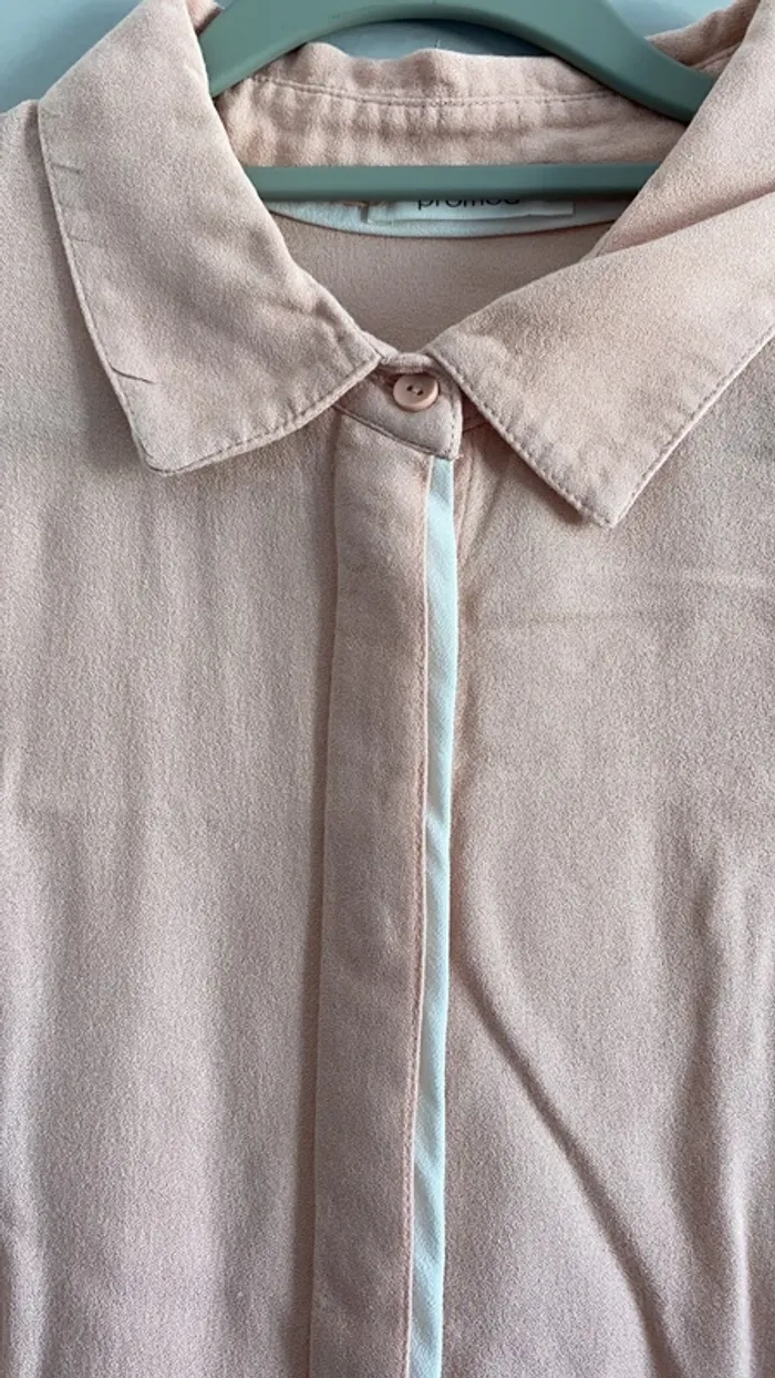 Chemise rose pâle Promod - photo numéro 3