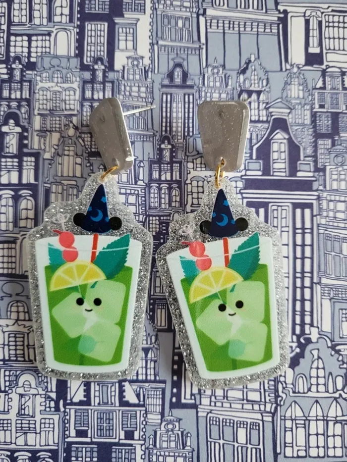 Boucles d'oreilles Mojito Disney