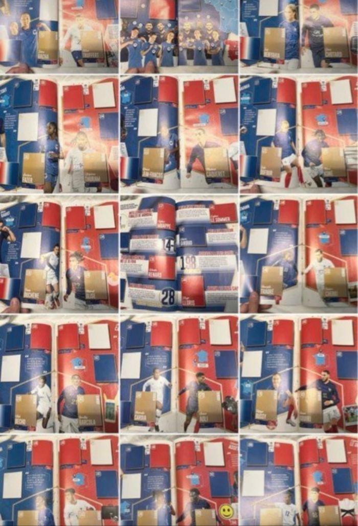 Kit Panini stickers Foot FFF Fiers D'être Bleus - photo numéro 8
