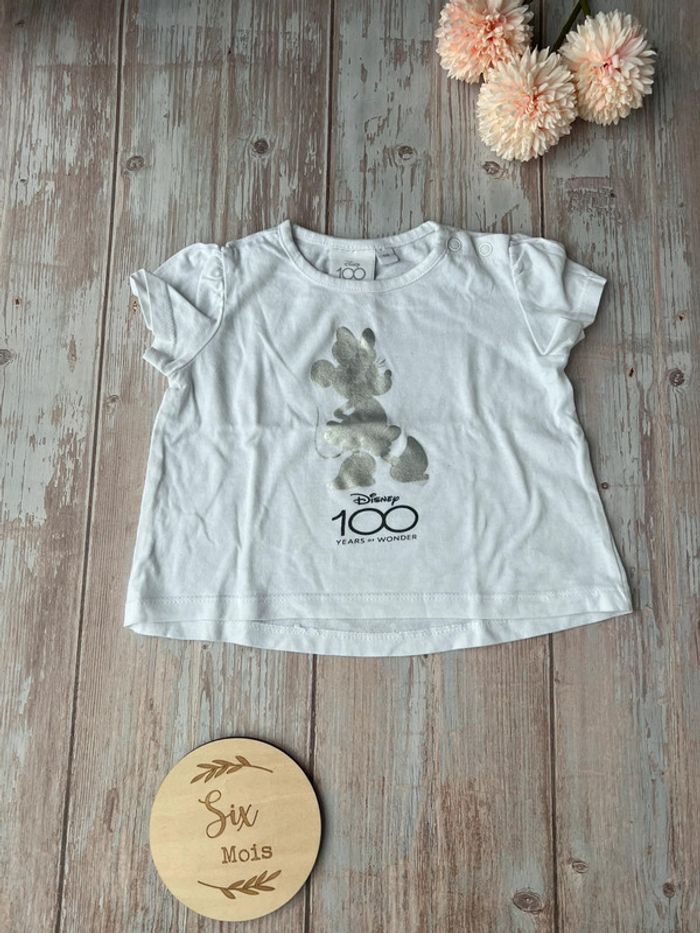 Lot 9 tshirts manches courtes + 1 bandeau 6 mois - photo numéro 2