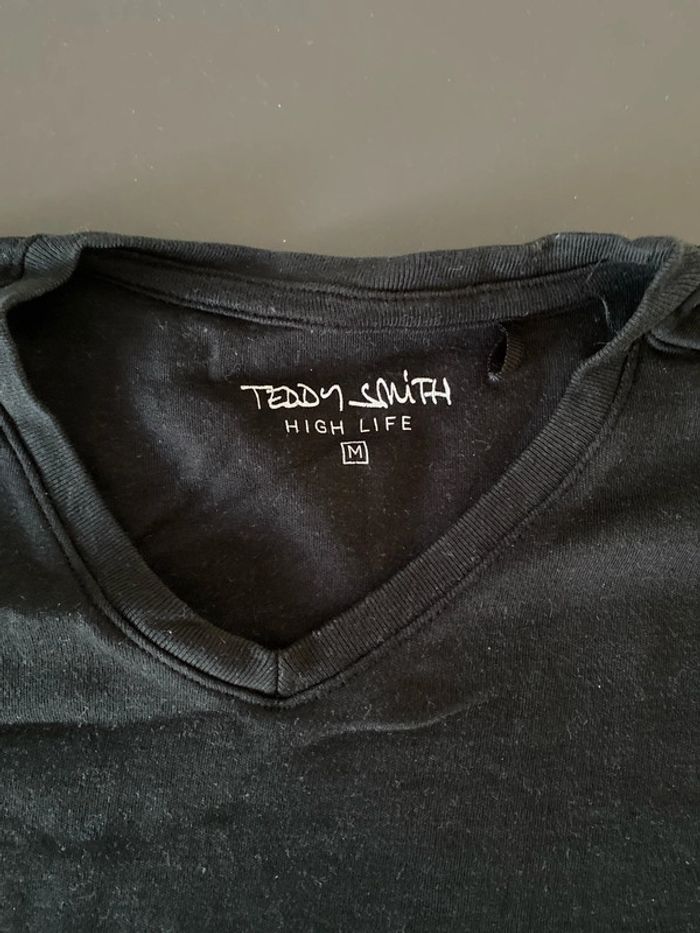T-shirt Teddy smith taille M noir - photo numéro 2
