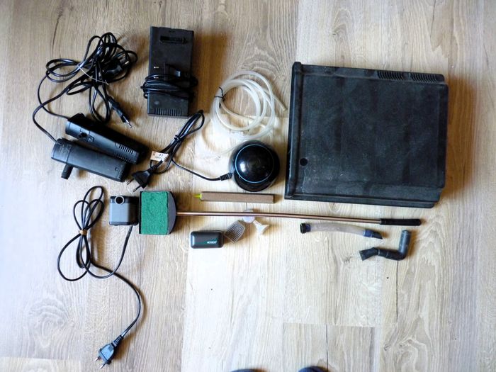 raclette 2 faces accessoire entretien aquarium poisson nettoyage TBE