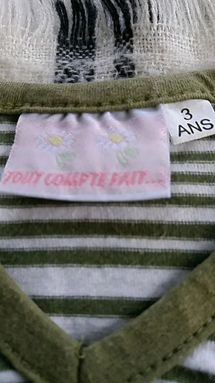 Lot de 3 haut fille taille 2 ans - photo numéro 3