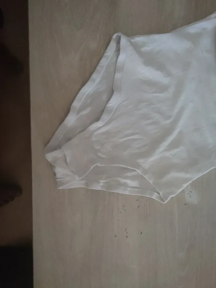 Body blanc Gémo 10 ans froufrou aux épaules - photo numéro 3