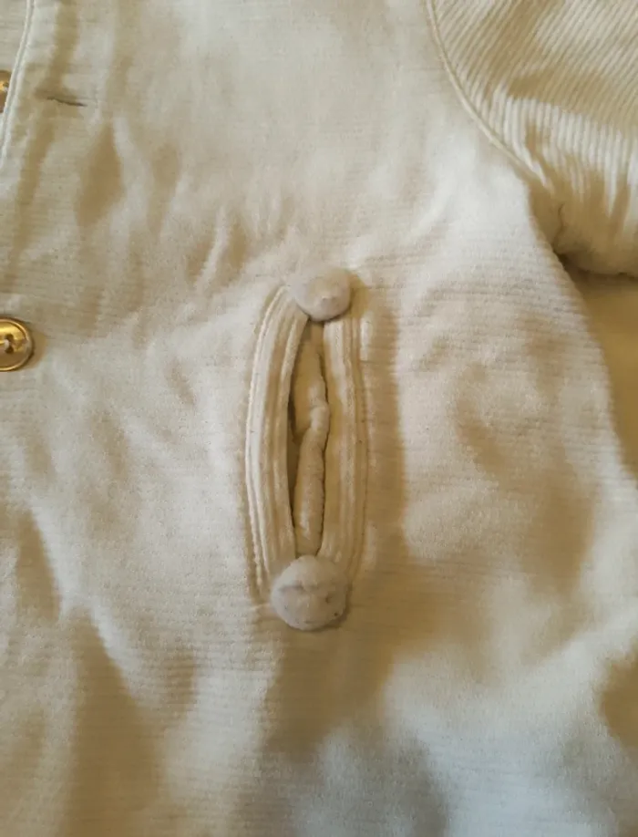 Manteau hiver blanc. - photo numéro 7