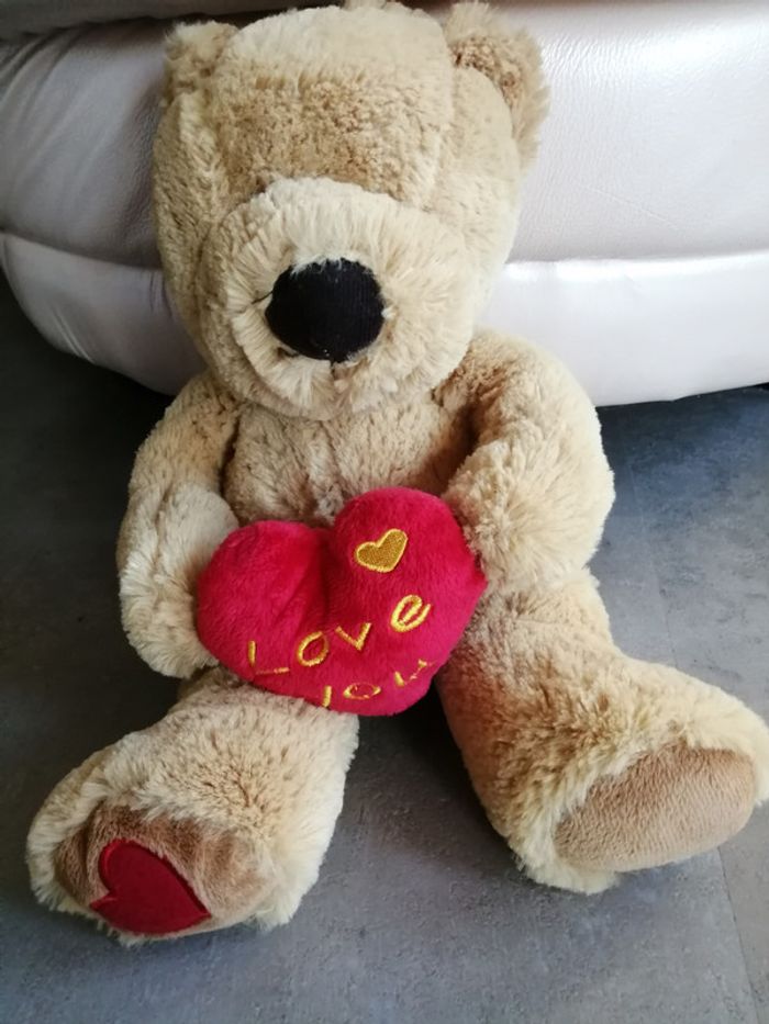 Nounours "Y love you" Flopsy