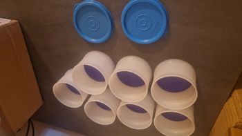 Lot boite tupperware 