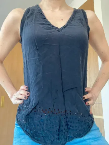 Débardeur noir the kooples taille XS