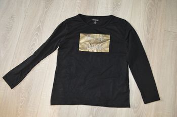 Tee shirt manches longues noir Orchestra 10 ans