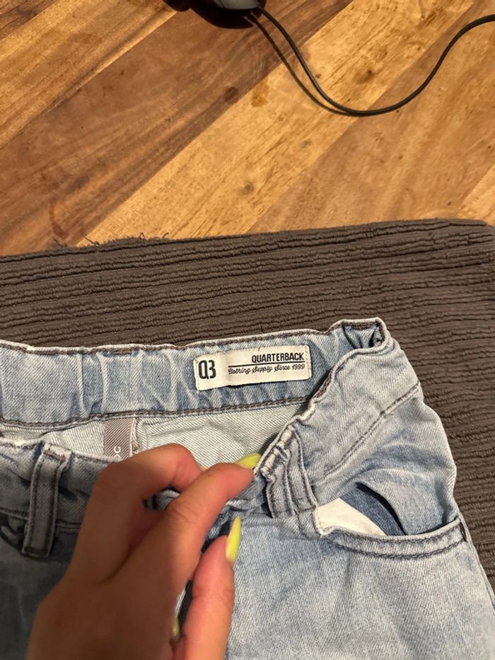 Short jeans clair - photo numéro 5