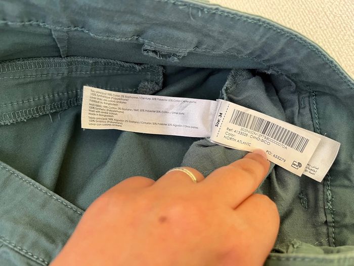 Pantalon chino cache cache - photo numéro 3