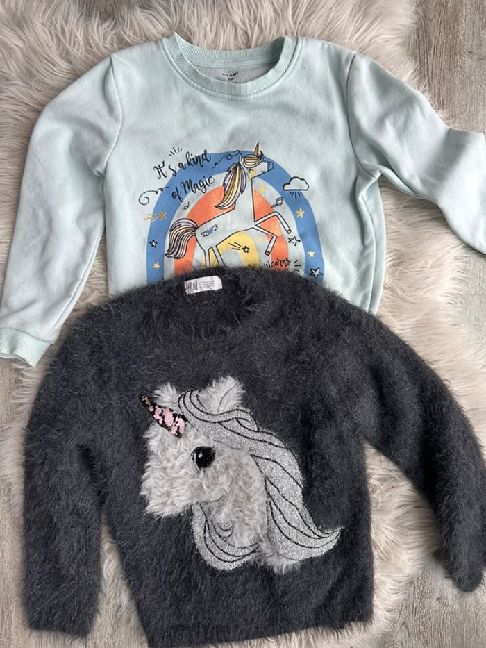 Lot de pull fille 6 ans